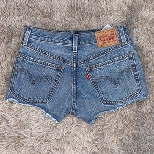 Vintage Levi’s jean shorts cutoff high rise